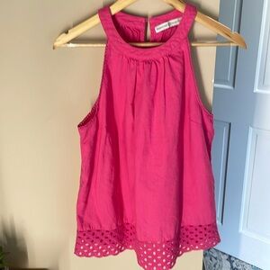 Signature Collection pink sleeveless top